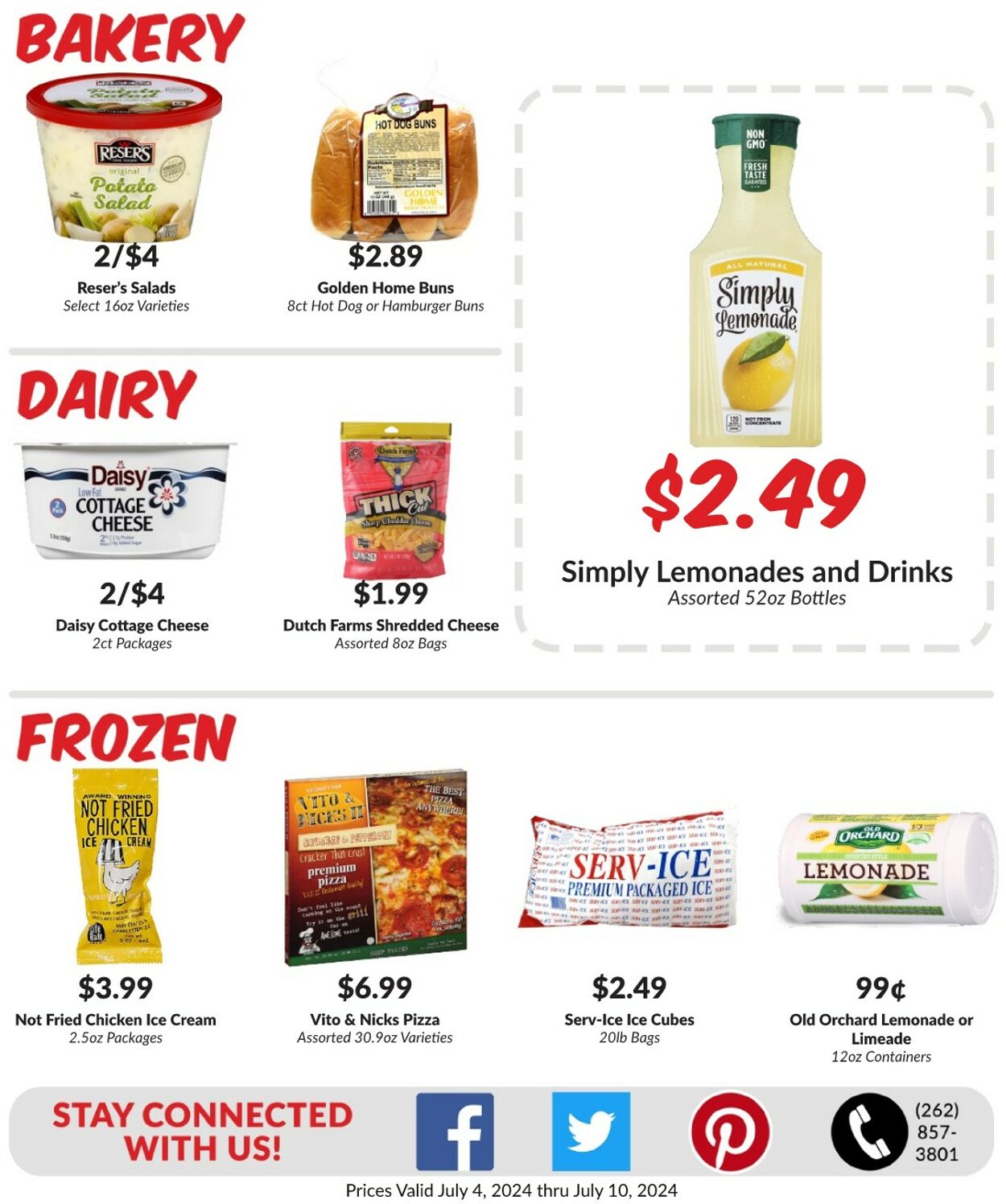 Weekly ad Woodman's Market 07/04/2024 - 07/10/2024