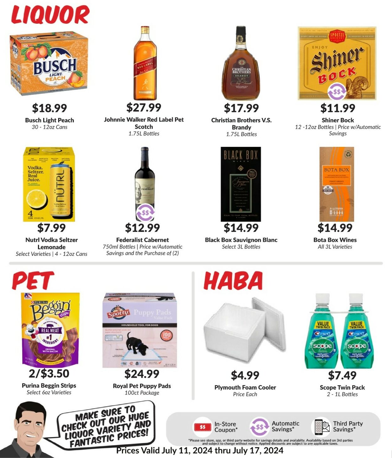 Weekly ad Woodman's Market 07/11/2024 - 07/17/2024