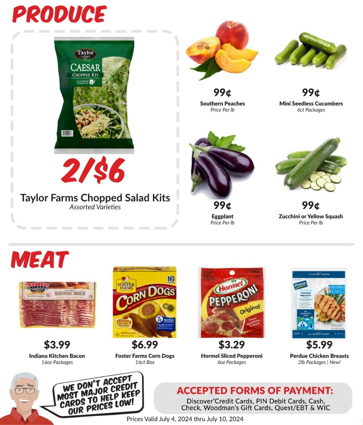 Weekly ad Woodman's Market 07/11/2024 - 07/17/2024