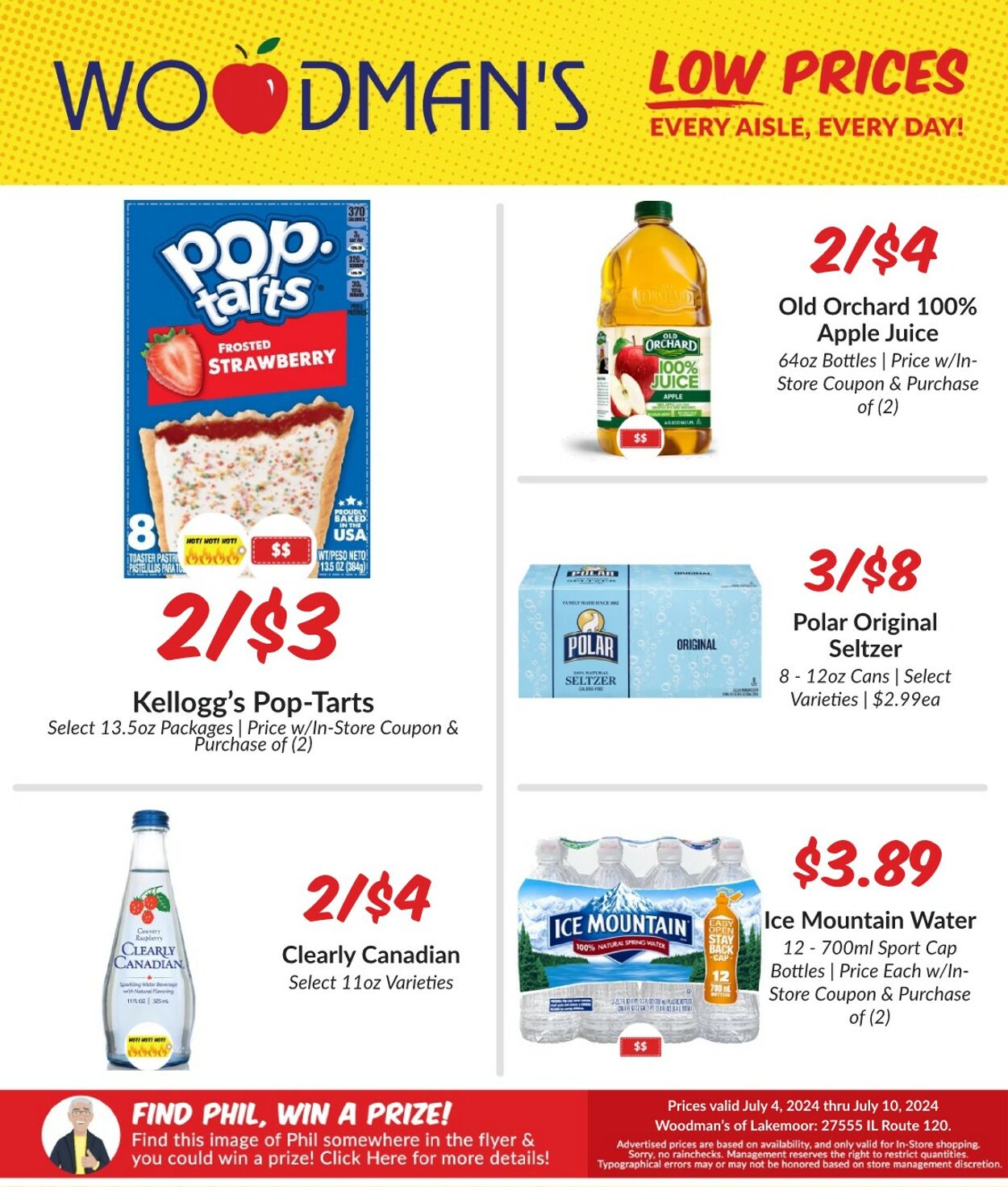 Weekly ad Woodman's Market 07/11/2024 - 07/17/2024