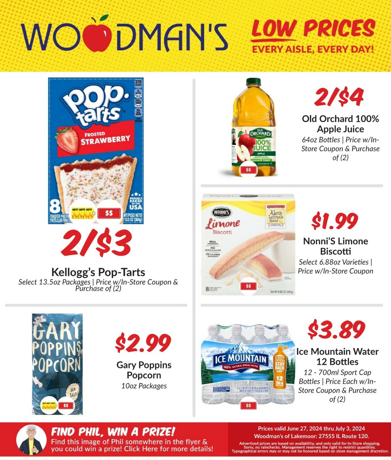 Weekly ad Woodman's Market 06/27/2024 - 07/03/2024