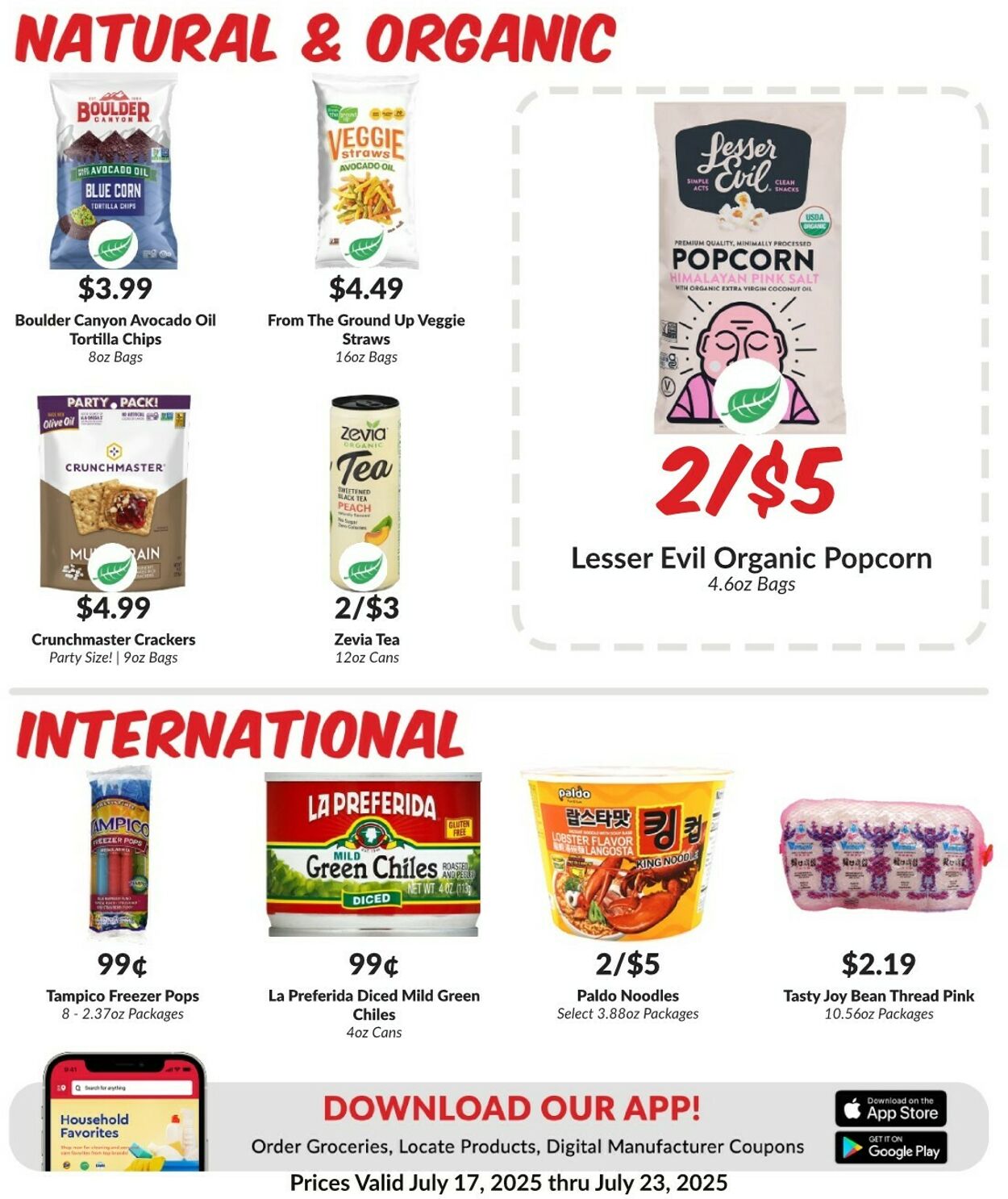 Weekly ad Woodman's Market 07/17/2025 - 07/23/2025