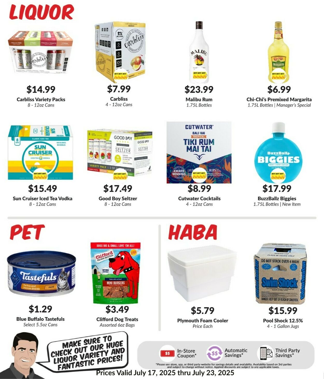Weekly ad Woodman's Market 07/17/2025 - 07/23/2025