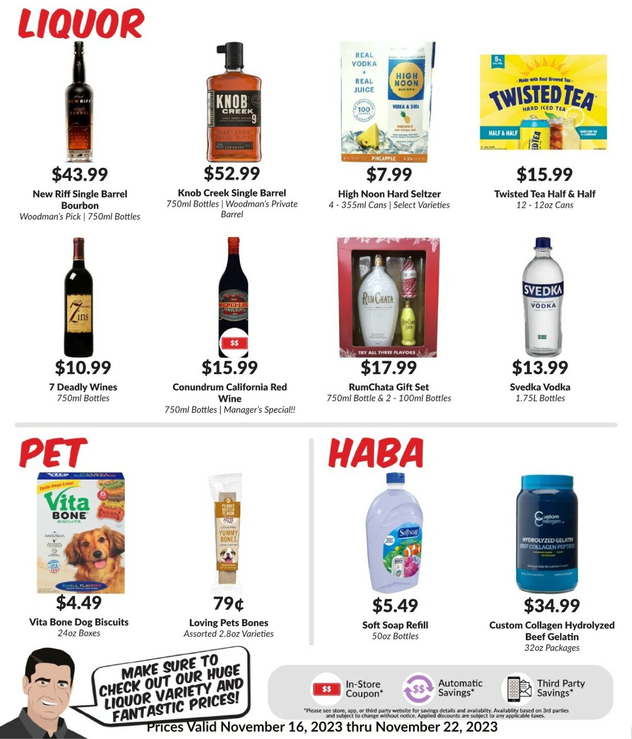 Weekly ad Woodman's Market 11/16/2023 - 11/22/2023