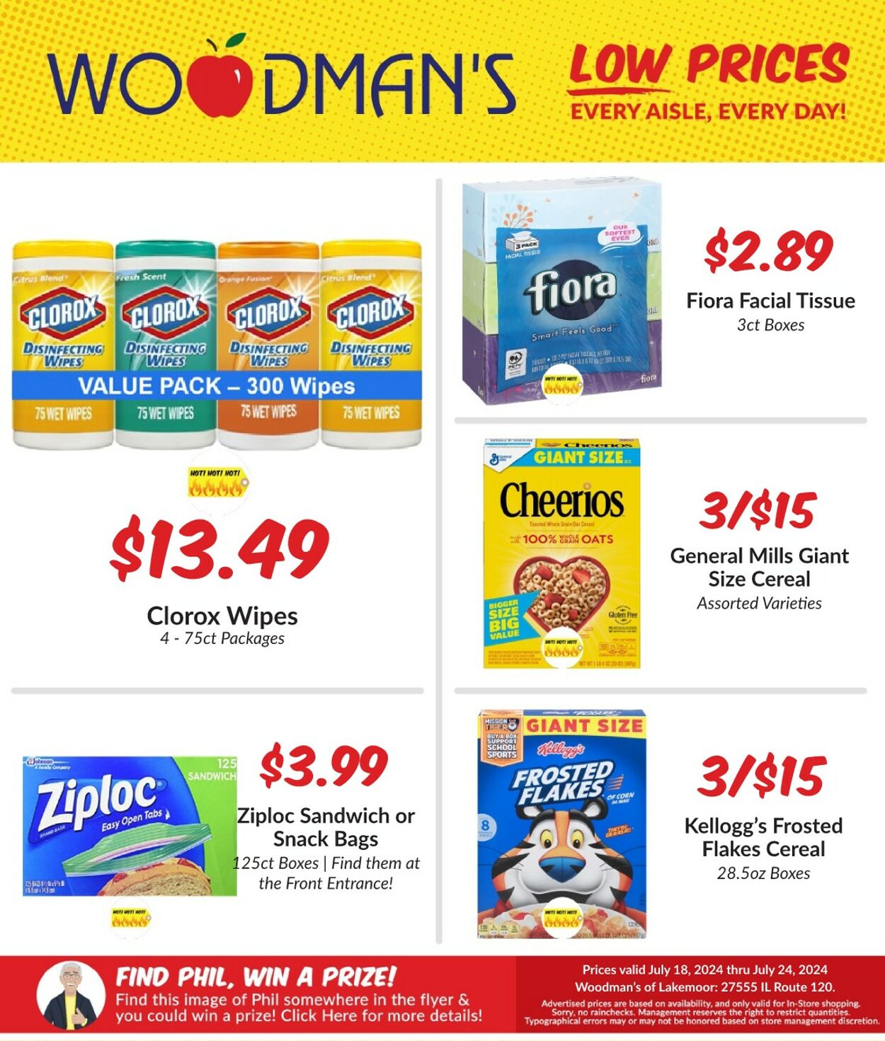 Weekly ad Woodman's Market 07/18/2024 - 07/24/2024