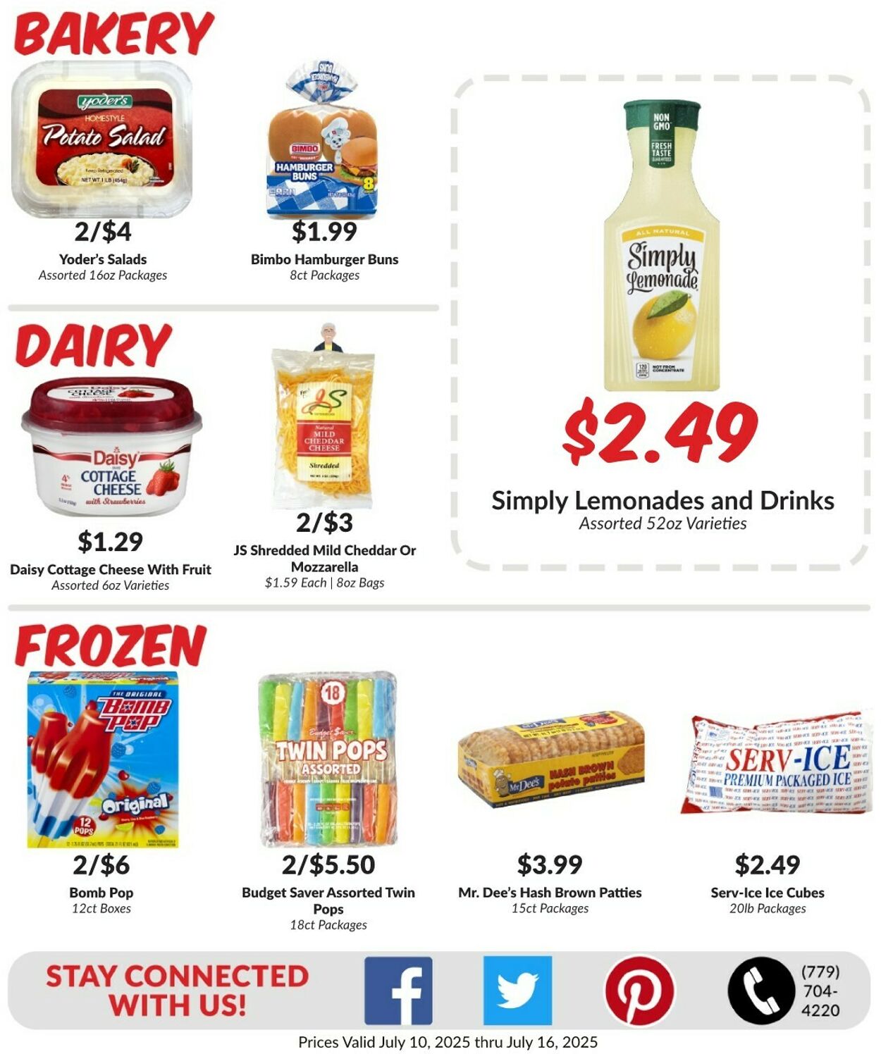 Weekly ad Woodman's Market 07/10/2025 - 07/16/2025
