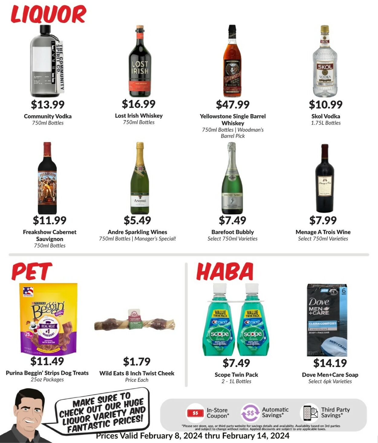 Weekly ad Woodman's Market 02/08/2024 - 02/14/2024