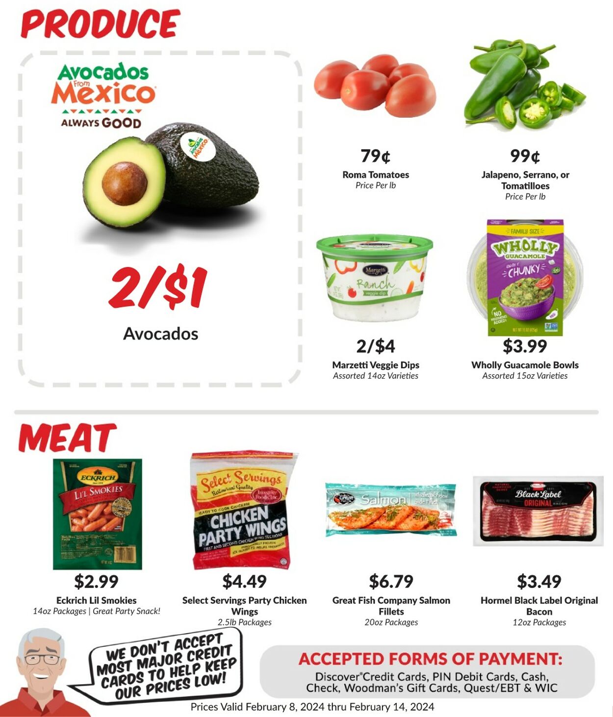 Weekly ad Woodman's Market 02/08/2024 - 02/14/2024