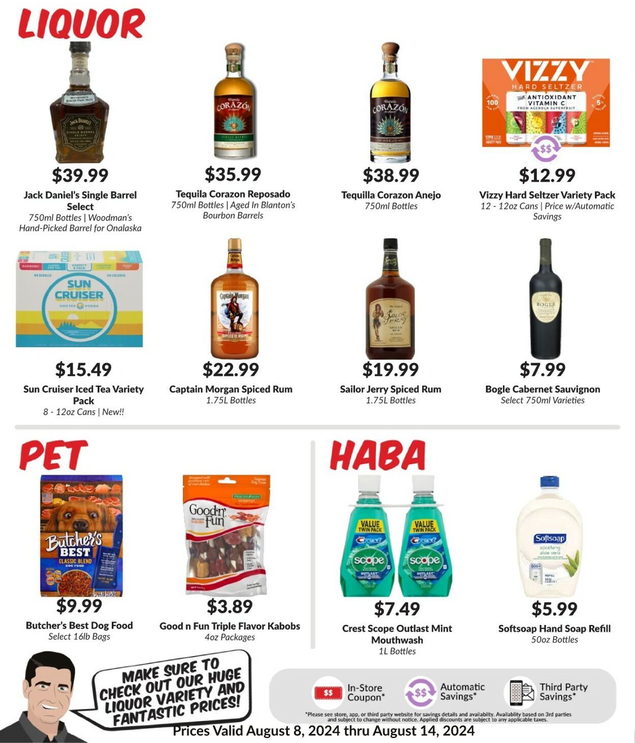 Weekly ad Woodman's Market 08/08/2024 - 08/14/2024