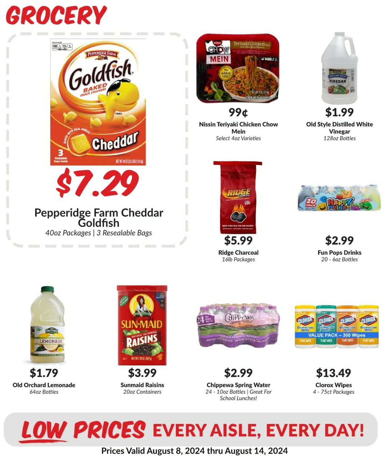 Weekly ad Woodman's Market 08/08/2024 - 08/14/2024