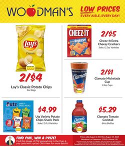 Weekly ad Woodman's Market 08/08/2024 - 08/14/2024