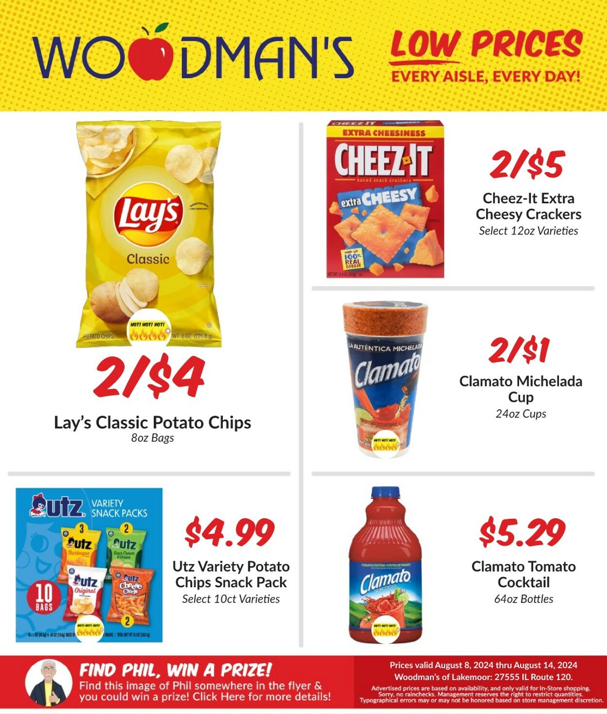 Weekly ad Woodman's Market 08/15/2024 - 08/21/2024