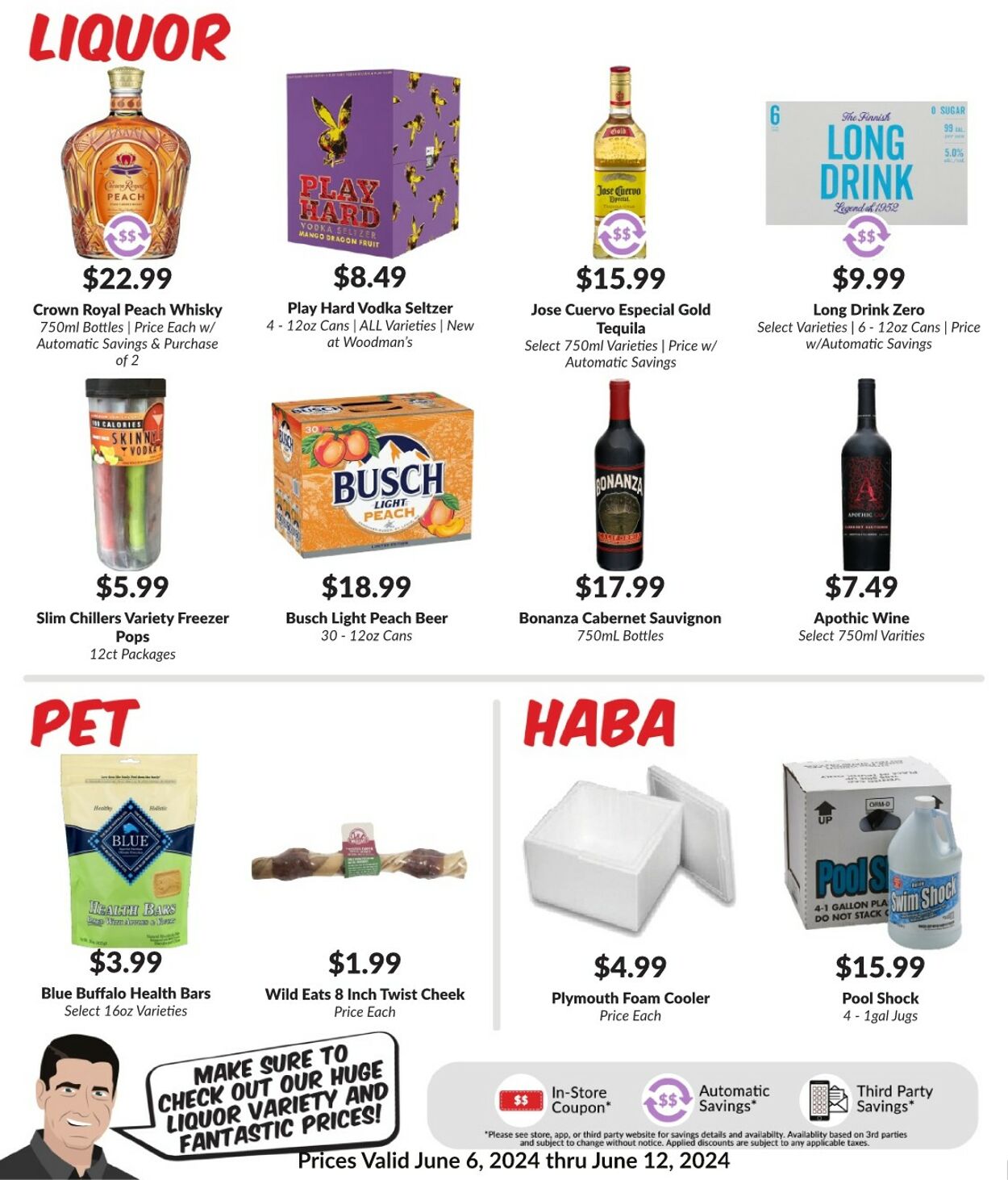 Weekly ad Woodman's Market 06/06/2024 - 06/12/2024