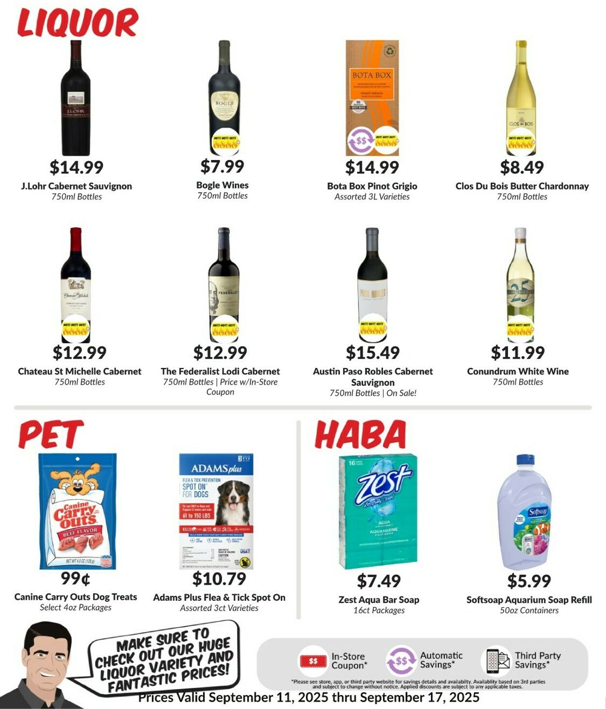 Weekly ad Woodman's Market 09/11/2025 - 09/17/2025