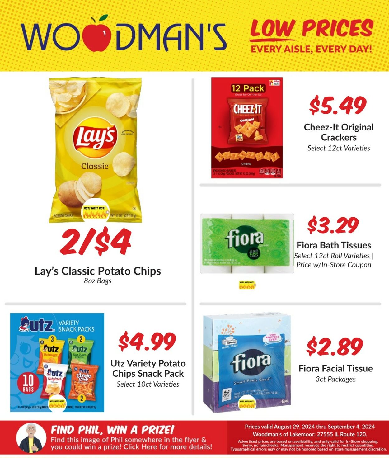 Weekly ad Woodman's Market 08/29/2024 - 09/04/2024