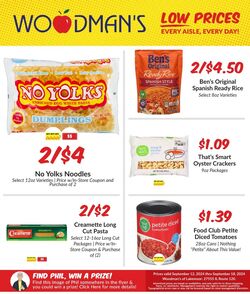 Weekly ad Woodman's Market 09/12/2024 - 09/18/2024