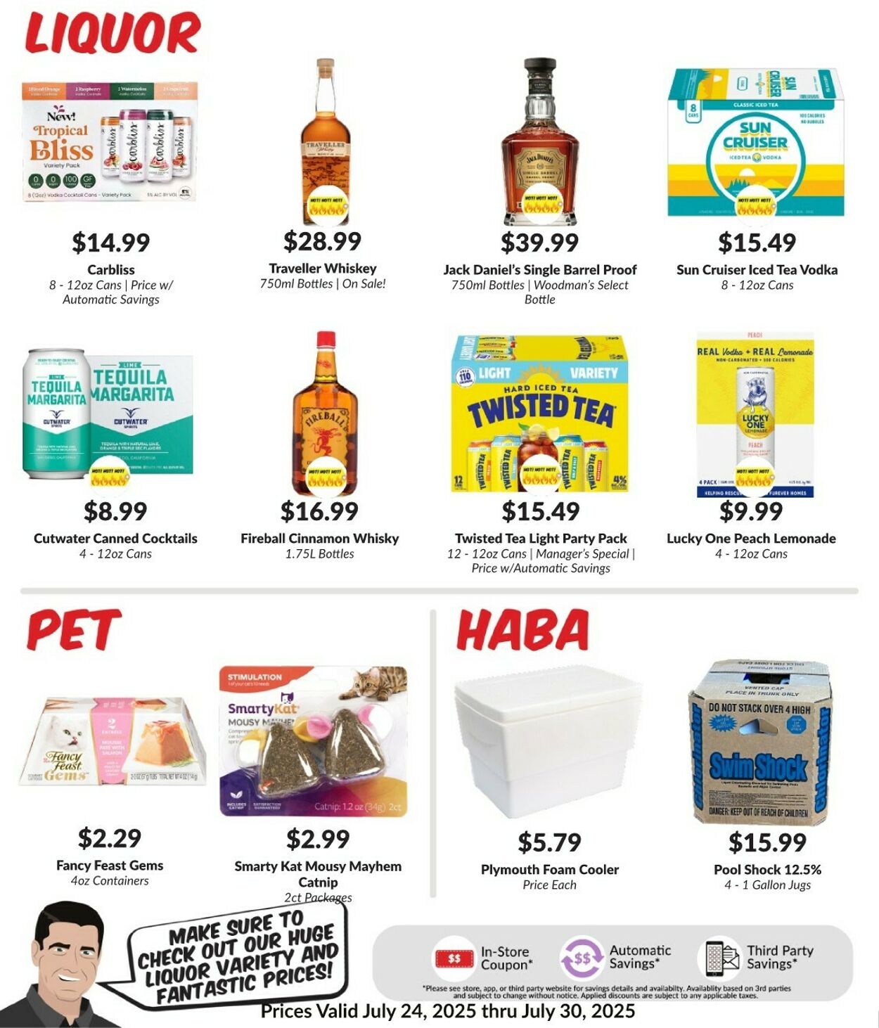 Weekly ad Woodman's Market 07/24/2025 - 07/30/2025