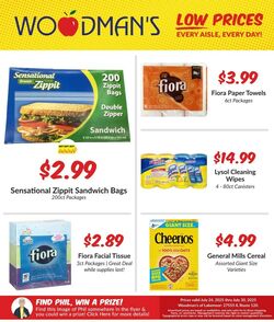 Weekly ad Woodman's Market 07/24/2025 - 07/30/2025