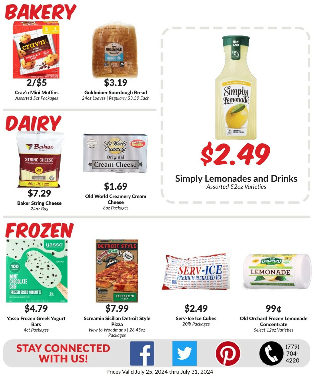 Weekly ad Woodman's Market 08/01/2024 - 08/07/2024