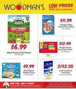 Weekly ad Woodman's Market 08/01/2024 - 08/07/2024