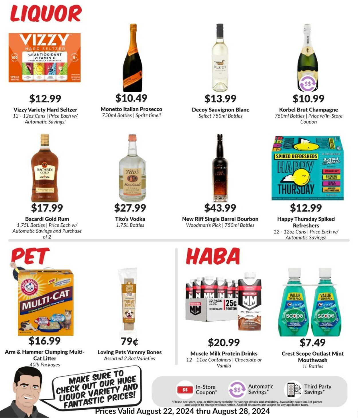 Weekly ad Woodman's Market 08/22/2024 - 08/28/2024