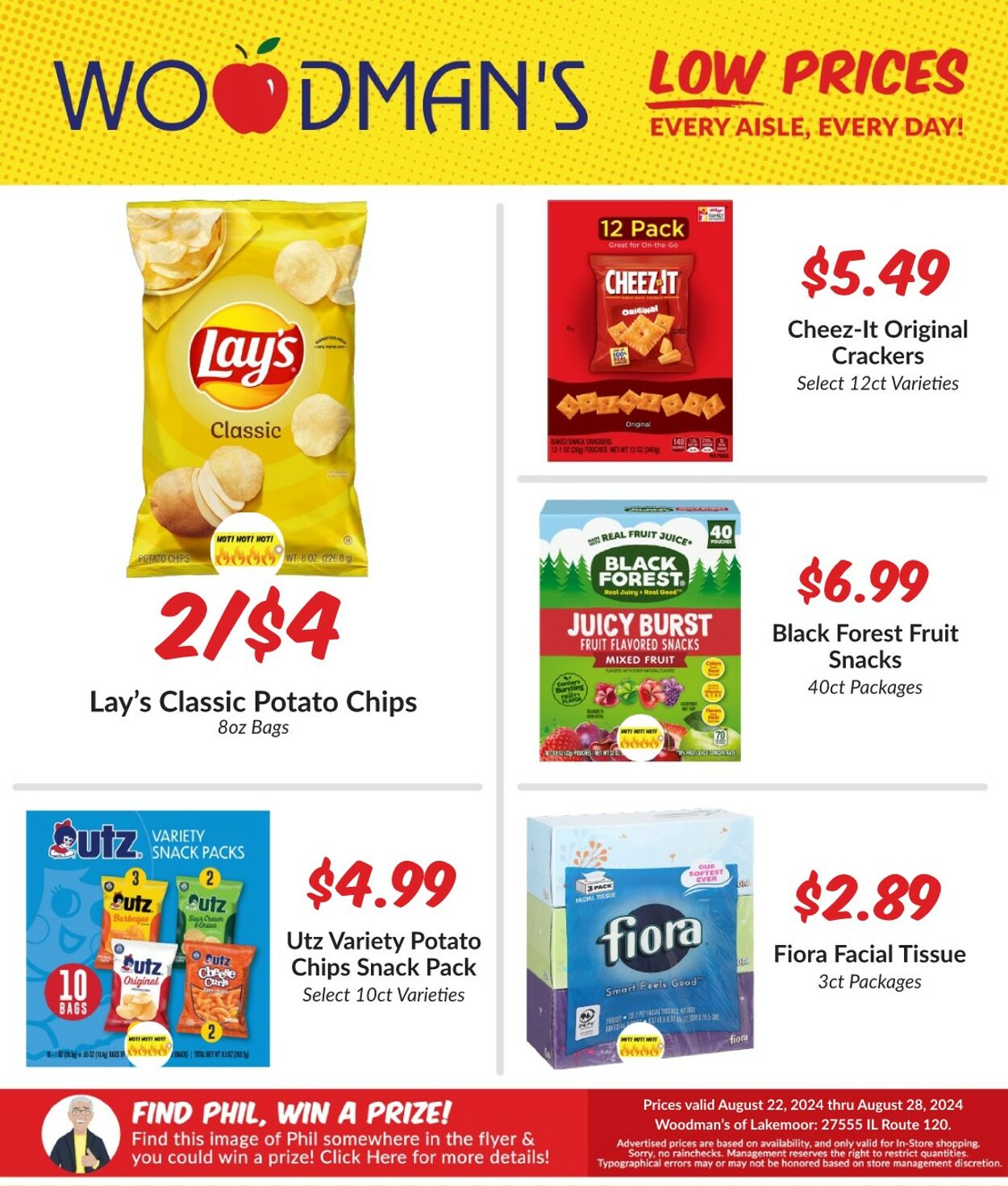 Weekly ad Woodman's Market 08/22/2024 - 08/28/2024