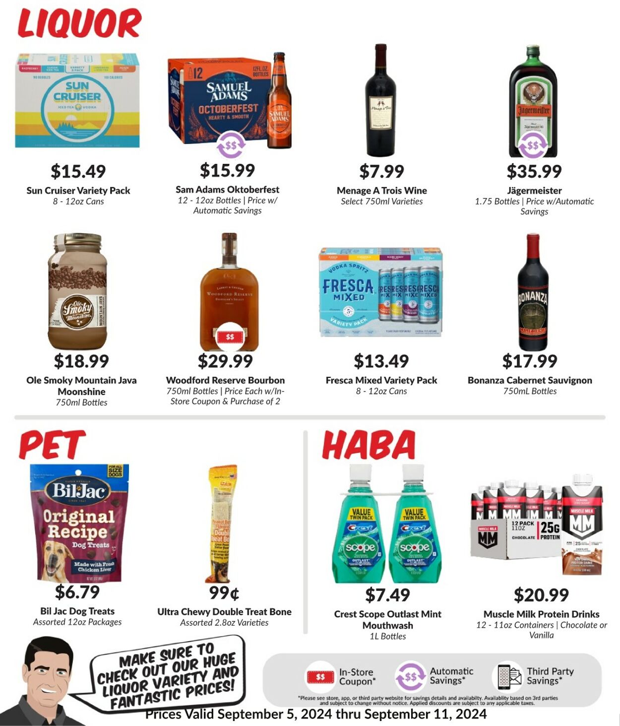 Weekly ad Woodman's Market 09/05/2024 - 09/11/2024