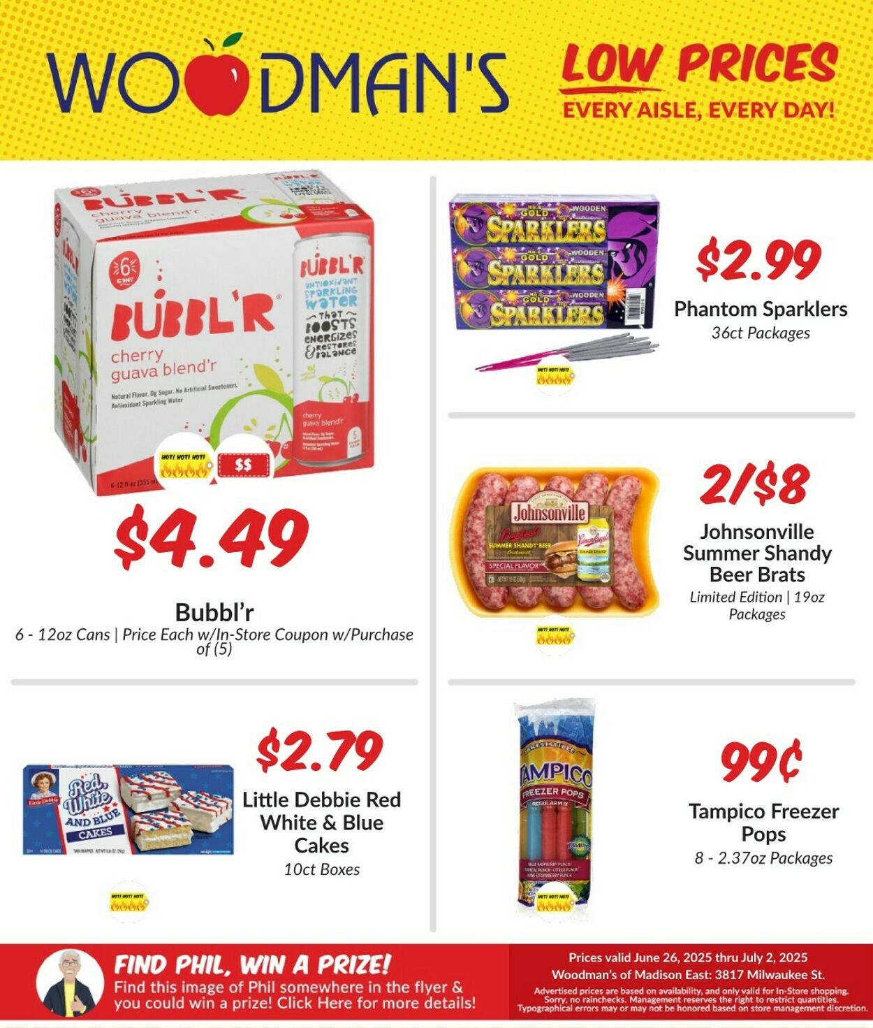 Weekly ad Woodman's Market 06/26/2025 - 07/02/2025