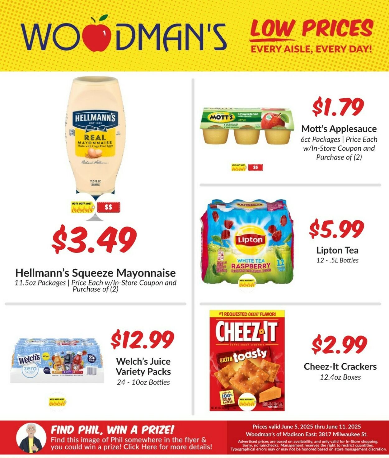 Weekly ad Woodman's Market 06/05/2025 - 06/11/2025