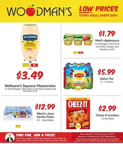 Weekly ad Woodman's Market 06/05/2025 - 06/11/2025