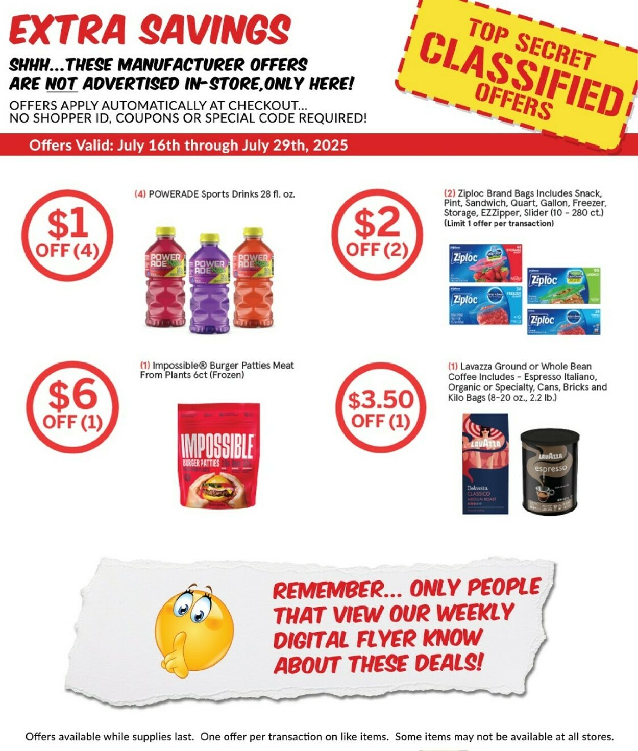 Weekly ad Woodman's Market 07/24/2025 - 07/30/2025