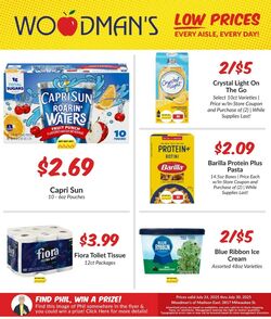 Weekly ad Woodman's Market 07/24/2025 - 07/30/2025
