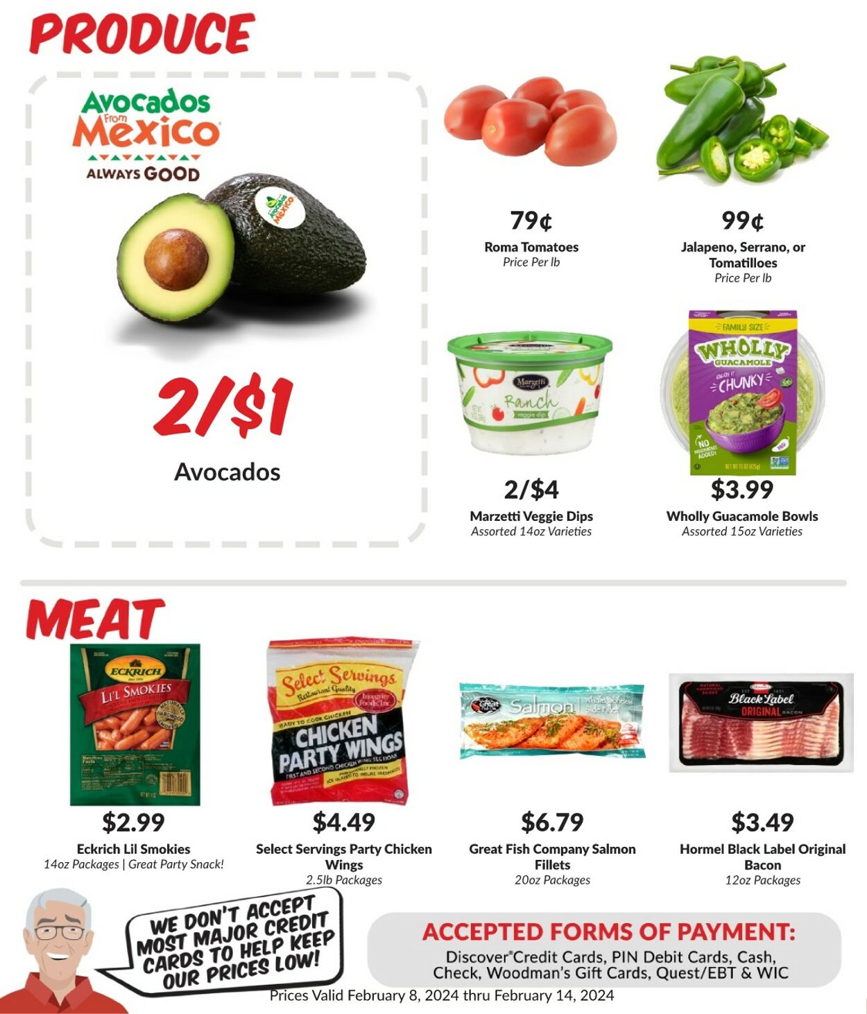 Weekly ad Woodman's Market 02/08/2024 - 02/14/2024