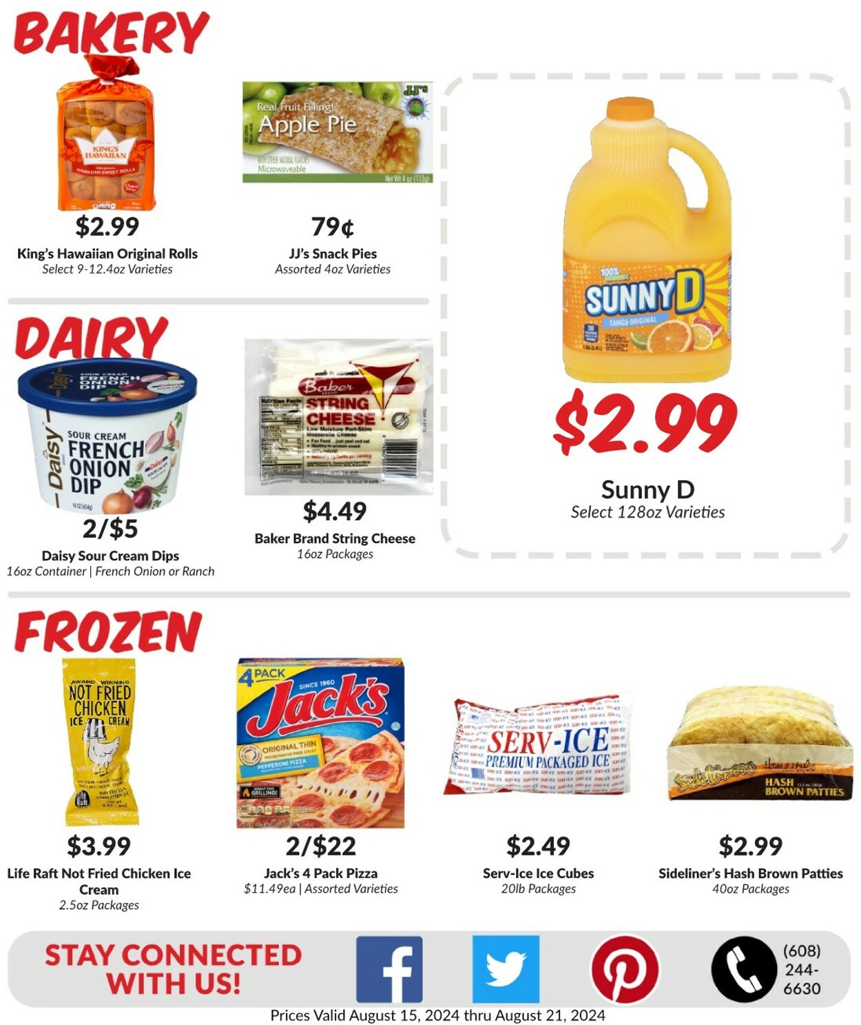 Weekly ad Woodman's Market 08/15/2024 - 08/21/2024