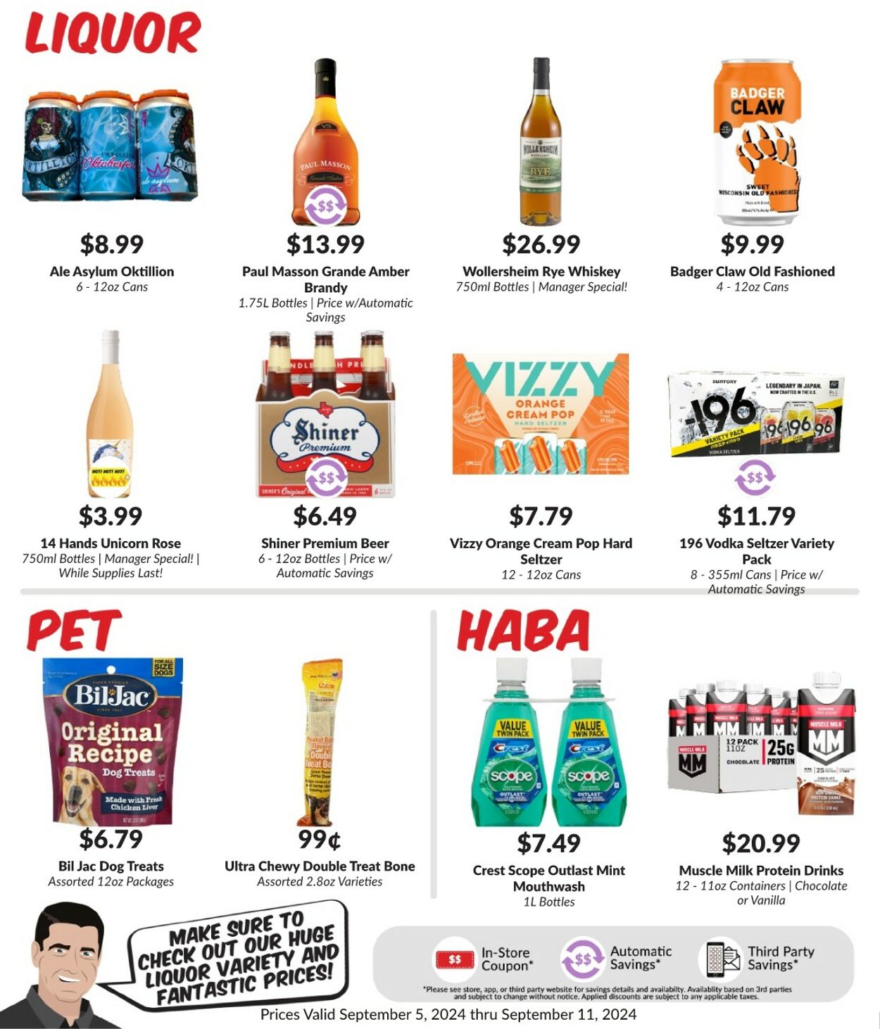 Weekly ad Woodman's Market 09/05/2024 - 09/11/2024