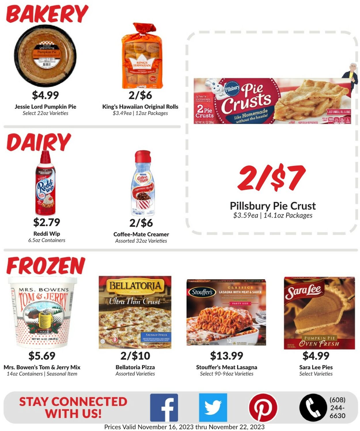 Weekly ad Woodman's Market 11/16/2023 - 11/22/2023