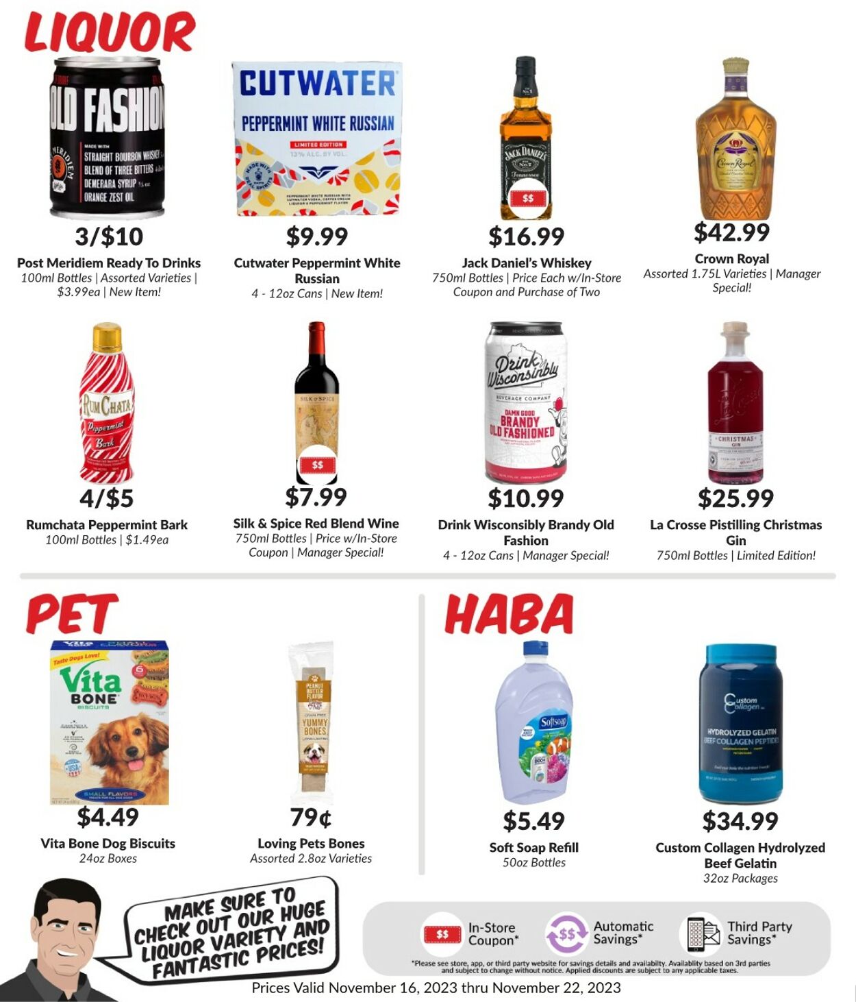 Weekly ad Woodman's Market 11/16/2023 - 11/22/2023