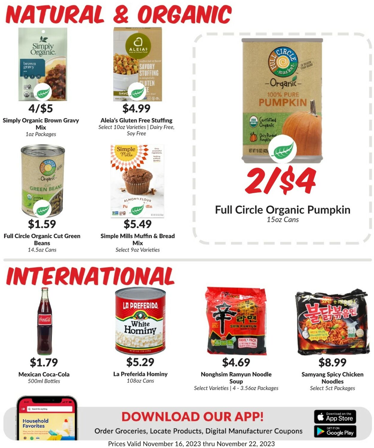 Weekly ad Woodman's Market 11/16/2023 - 11/22/2023