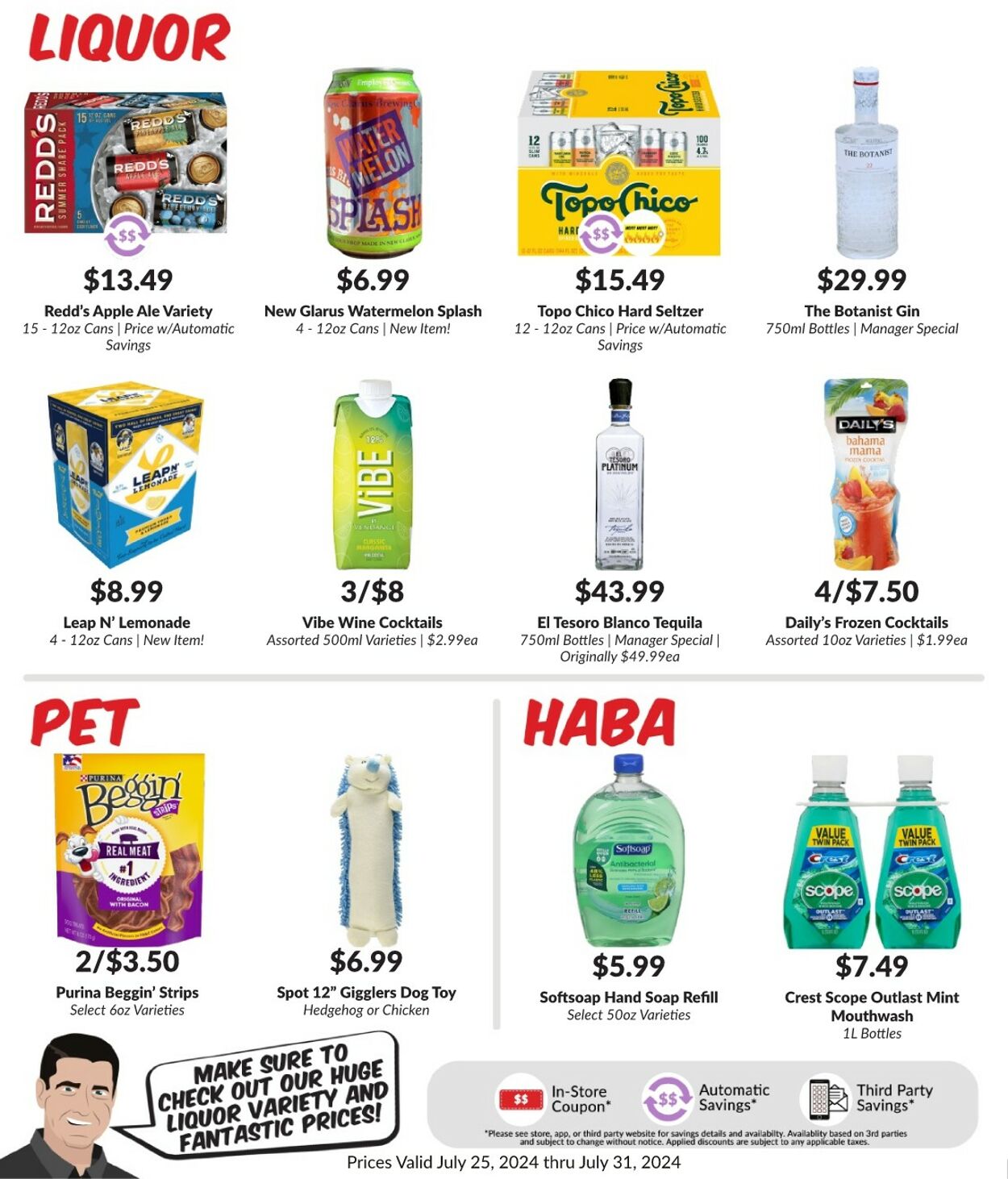 Weekly ad Woodman's Market 07/25/2024 - 07/31/2024