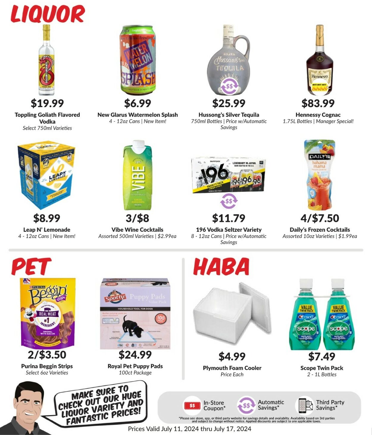 Weekly ad Woodman's Market 07/11/2024 - 07/17/2024