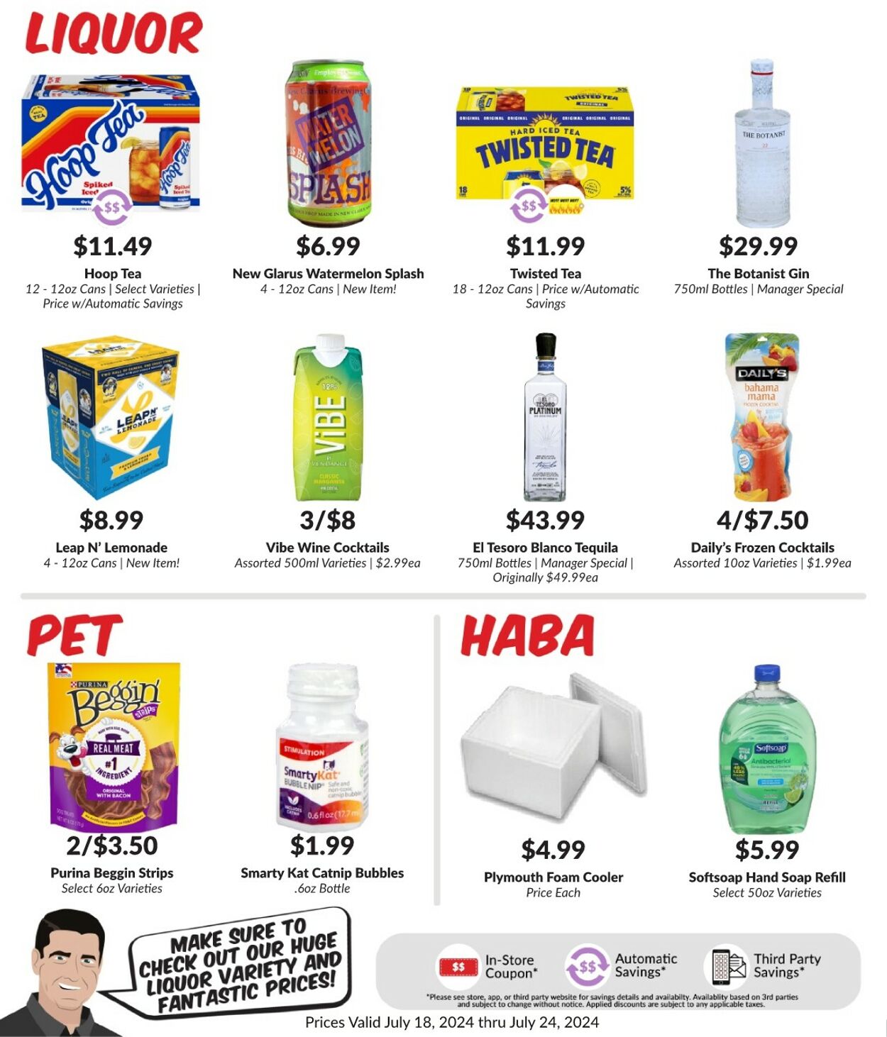 Weekly ad Woodman's Market 07/18/2024 - 07/24/2024