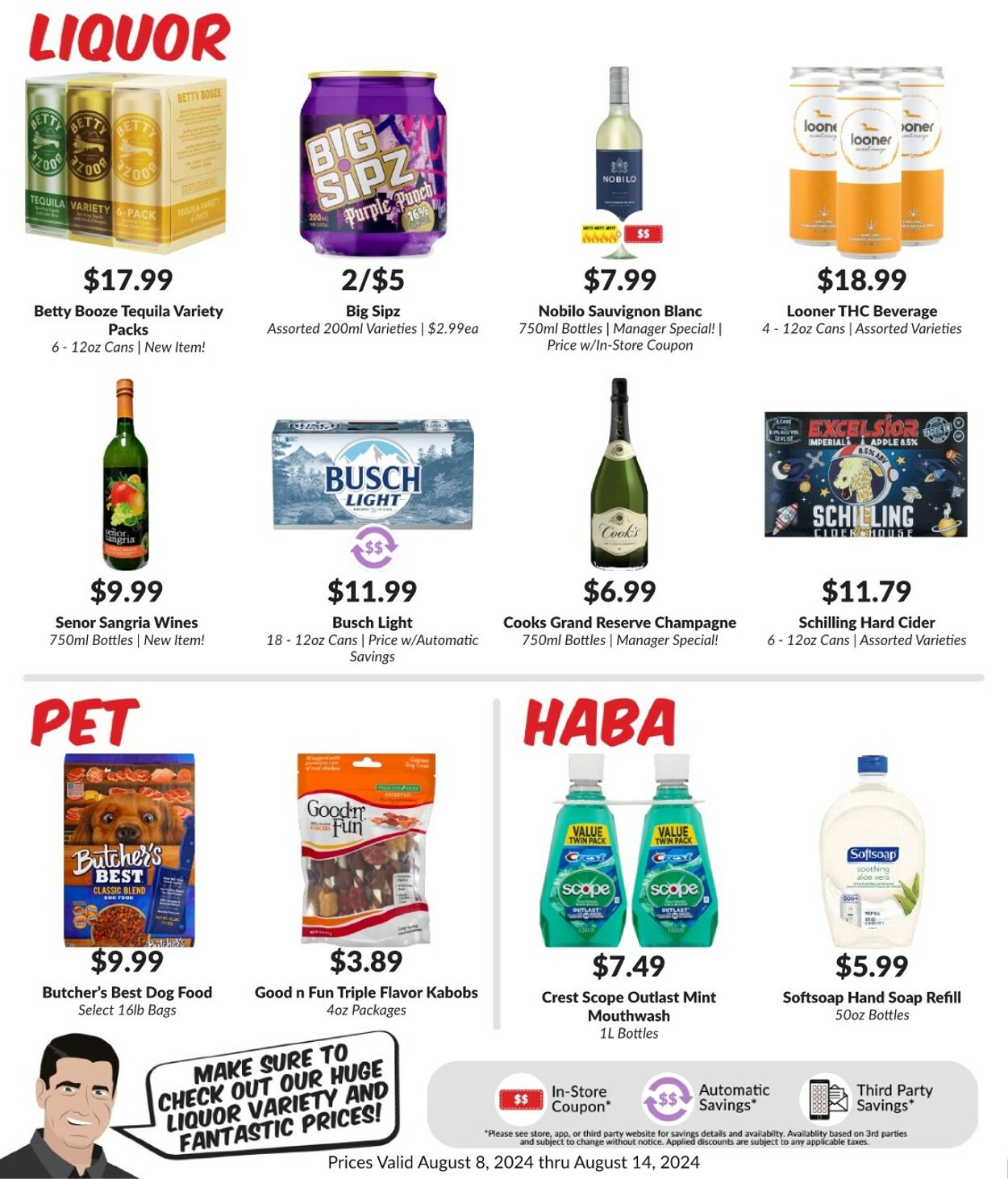 Weekly ad Woodman's Market 08/08/2024 - 08/14/2024