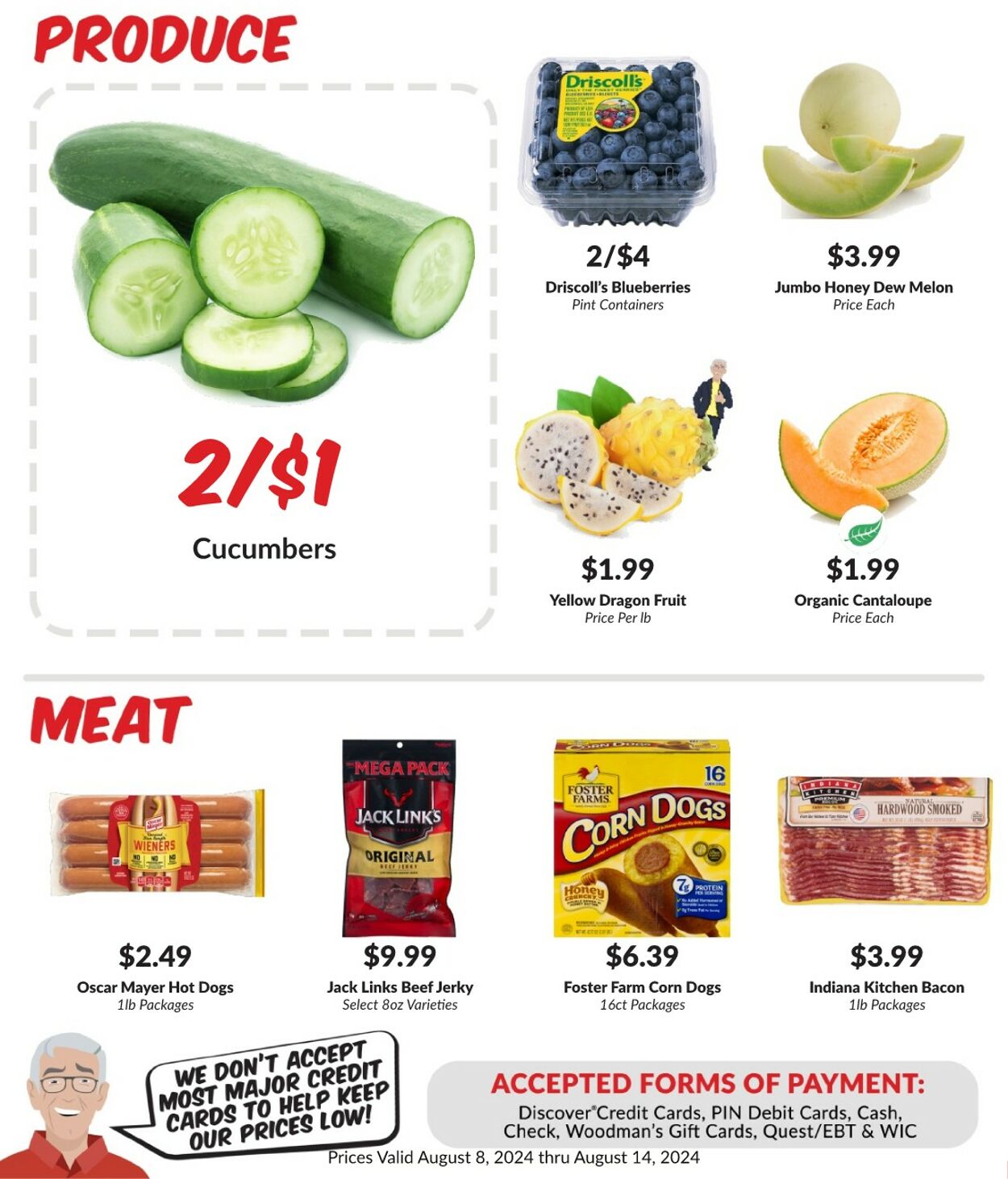 Weekly ad Woodman's Market 08/08/2024 - 08/14/2024