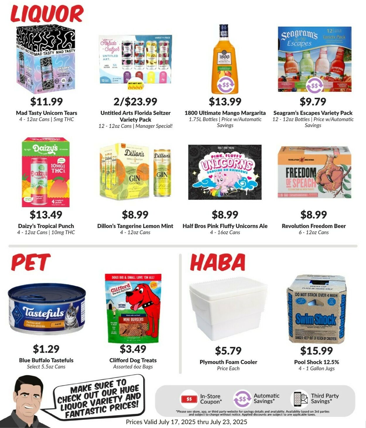 Weekly ad Woodman's Market 07/17/2025 - 07/23/2025