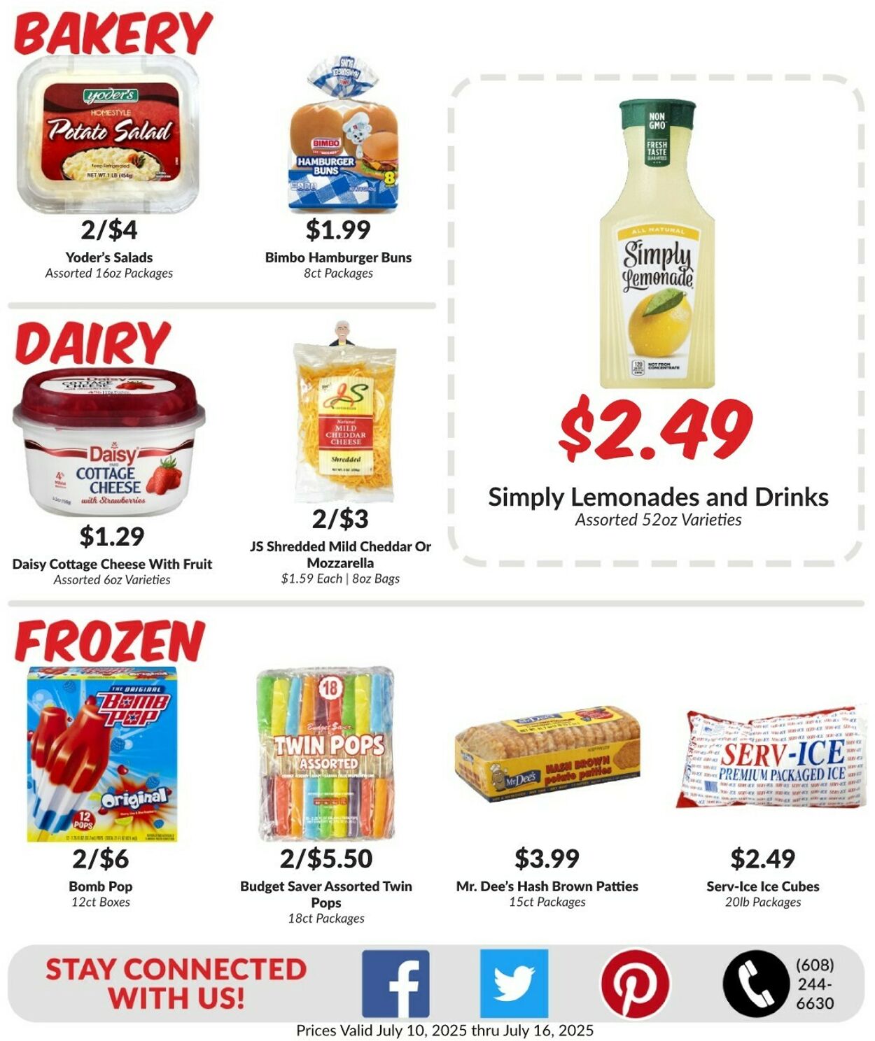 Weekly ad Woodman's Market 07/10/2025 - 07/16/2025