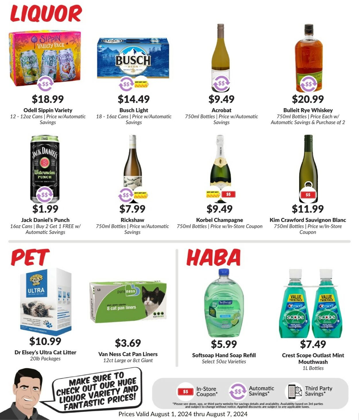 Weekly ad Woodman's Market 08/01/2024 - 08/07/2024