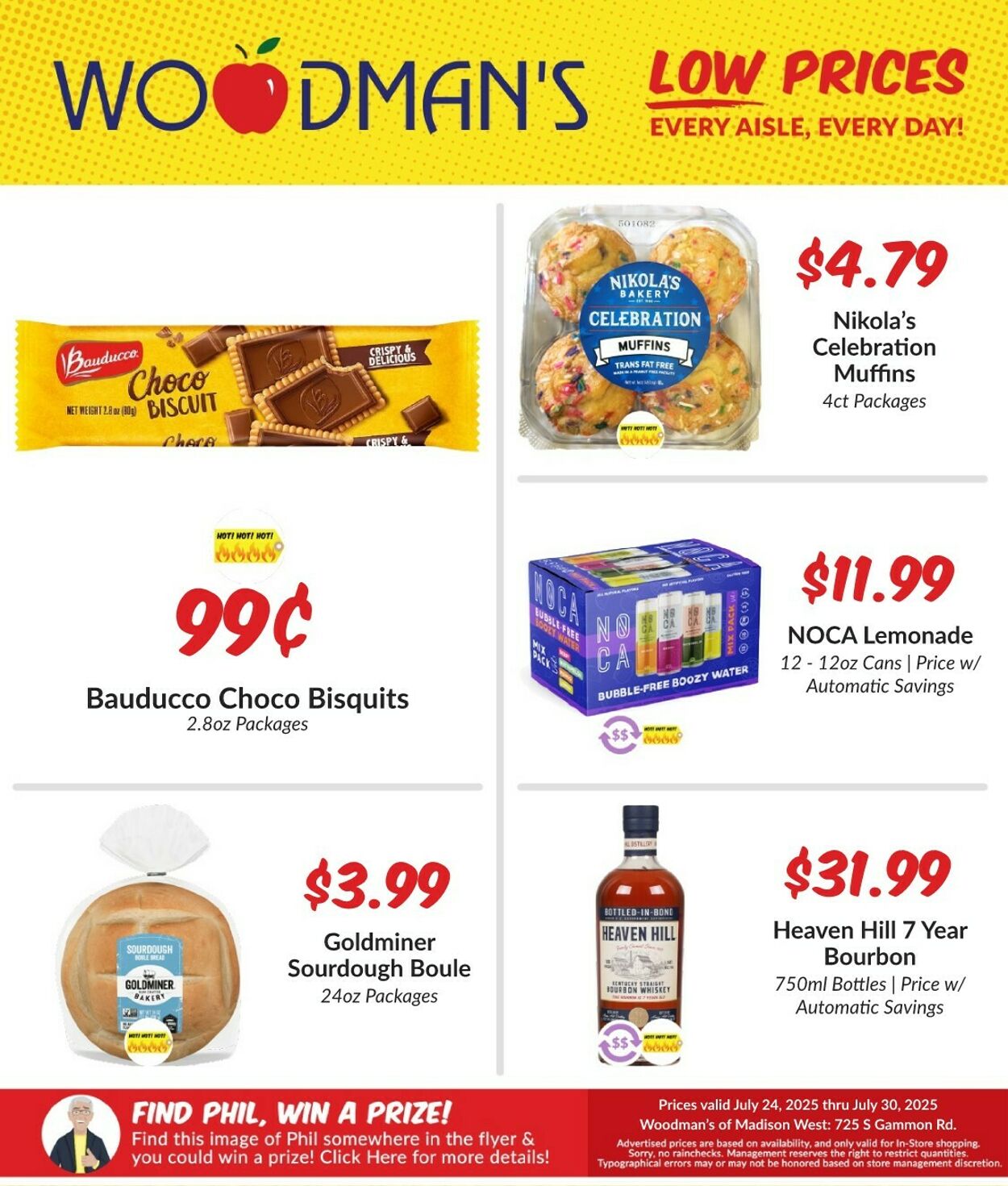 Weekly ad Woodman's Market 07/24/2025 - 07/30/2025