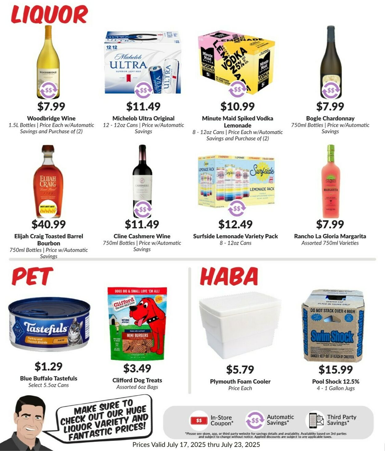 Weekly ad Woodman's Market 07/17/2025 - 07/23/2025