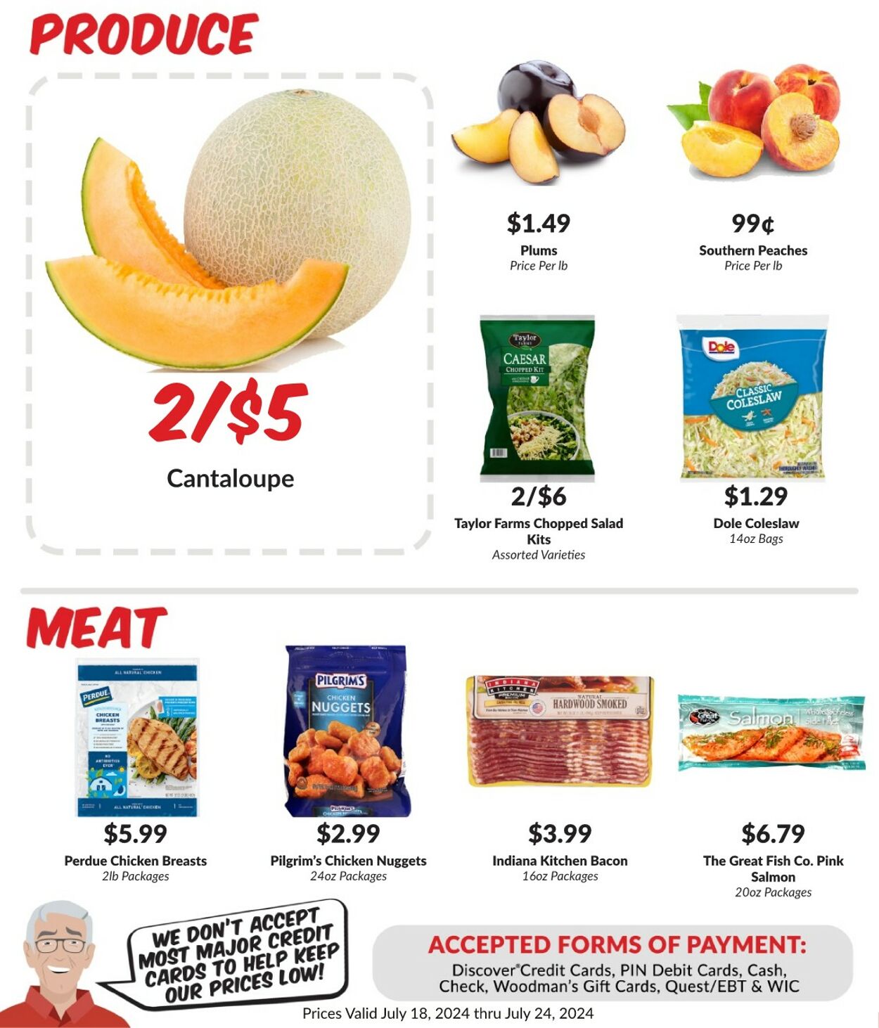 Weekly ad Woodman's Market 07/18/2024 - 07/24/2024