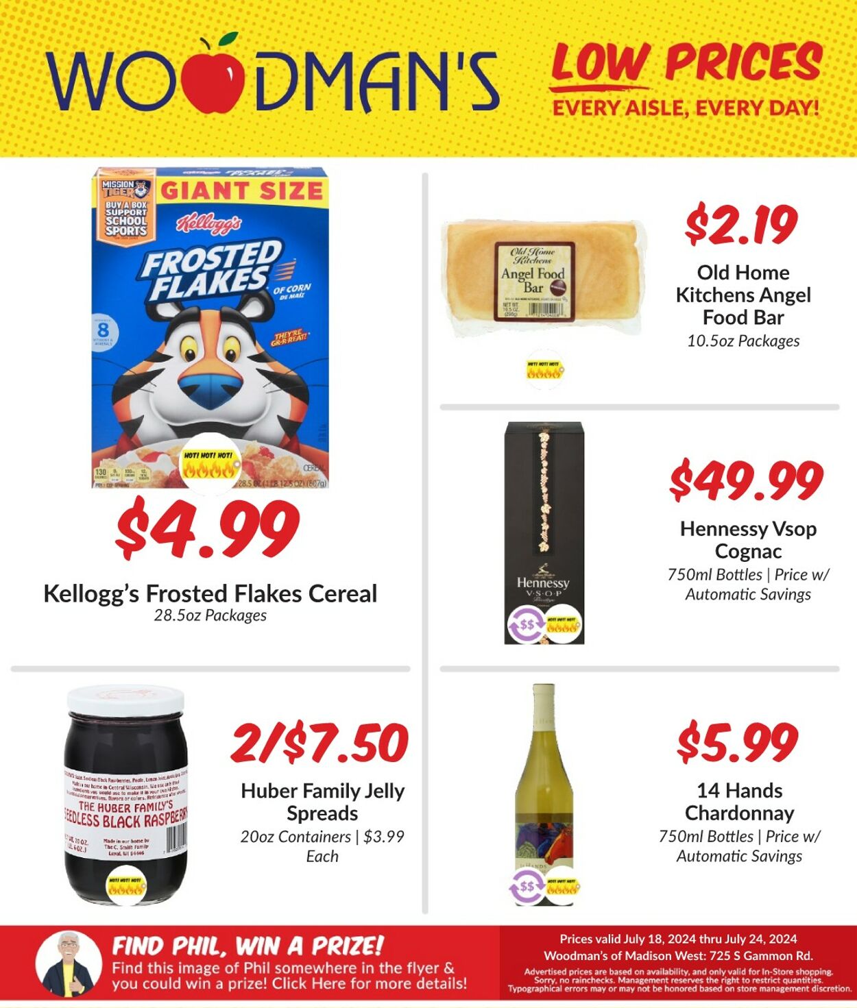 Weekly ad Woodman's Market 07/18/2024 - 07/24/2024